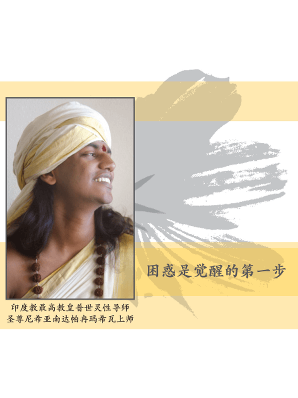 困惑是觉醒的第一步
